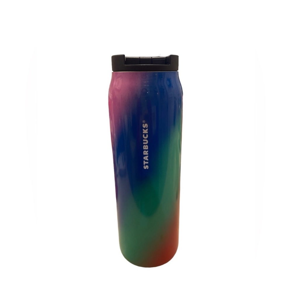 NWT Starbucks 2022 Multi Colored Vacuum Insulated 20oz Stainless Steel Tumbler